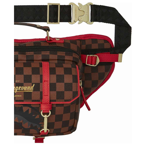Sprayground Τσαντάκι μέσης Takeover The Throne Crossbody Cargo